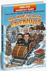 ÖABT MEB-AGS Türk Dili ve Edebiyatı Öğretmenliği Karikatürlerle Edebiyat Konu Anlatımı - Özdil Akademi Yayınları