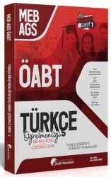 Özdil Akademi Yayınları ÖABT MEB-AGS Türkçe 1. Kitap Halk Edebiyatı, Edebiyat Kuramları Konu Anlatımlı Soru Bankası - Özdil Akademi Yayınları