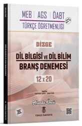 ÖABT MEB-AGS Türkçe Dizge Dil Bilgisi ve Dil Bilim 12x20 Branş Denemeleri Çözümlü - Türkçe ÖABTDEYİZ