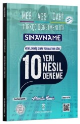ÖABT MEB-AGS Türkçe Öğretmenliği Sınavname 10 Deneme Çözümlü - Türkçe ÖABTDEYİZ