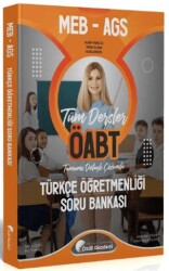 Özdil Akademi Yayınları ÖABT MEB-AGS Türkçe Öğretmenliği Soru Bankası Çözümlü - Özdil Akademi Yayınları