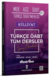 ÖABT MEB-AGS Türkçe Tüm Dersler Külliyat Soru Bankası Çözümlü - Türkçe ÖABTDEYİZ