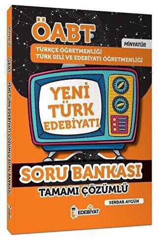 Edebiyat TV Yayınları ÖABT Minyatür Yeni Türk Edebiyatı Soru Bankası Çözümlü