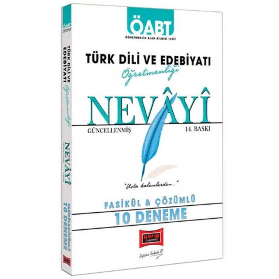 ÖABT Nevayi Türk Dili ve Edebiyatı Öğretmenliği Fasikül ve Çözümlü 10 Deneme