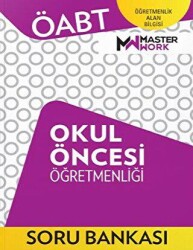 MasterWork ÖABT Okul Öncesi Öğretmenliği Soru Bankası - MasterWork