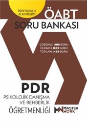 ÖABT PDR Psikolojik Danışma ve Rehberlik Öğretmenliği Soru Bankası - MasterWork