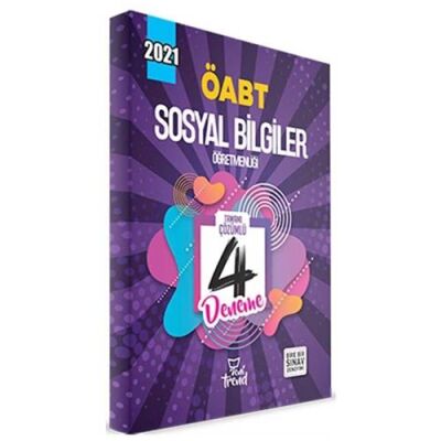 Yeni Trend Yayınları ÖABT Sosyal Bilgiler 4 Lü Deneme - 1