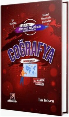 Dev Kadro Akademi ÖABT Sosyal Bilgiler Coğrafya Harita Destekli 25 Deneme Çözümlü - 1