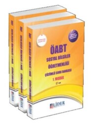 Lider Yayınları ÖABT Sosyal Bilgiler Öğretmenliği Çözümlü Soru Bankası Set 3 Kitap Takım - Lider Yayınları