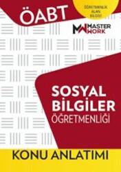 MasterWork ÖABT Sosyal Bilgiler Öğretmenliği Konu Anlatımı - MasterWork