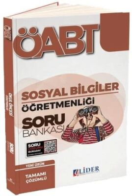 Lider Yayınları ÖABT Sosyal Bilgiler Öğretmenliği Soru Bankası Çözümlü - 1