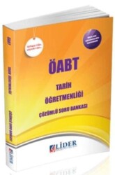 Lider Yayınları ÖABT Tarih Öğretmenliği Çözümlü Soru Bankası - Lider Yayınları
