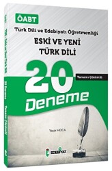 ÖABT Türk Dili Edebiyatı Eski ve Yeni Türk Dili 20 Deneme Çözümlü - Edebiyat TV Yayınları