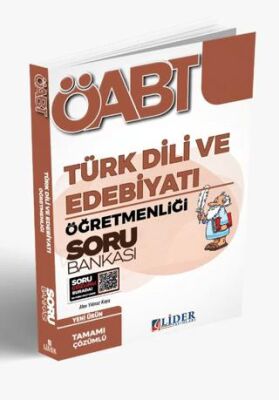 Lider Yayınları ÖABT Türk Dili Edebiyatı Öğretmenliği Soru Bankası - 1