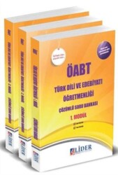 Lider Yayınları ÖABT Türk Dili ve Edebiyatı Öğretmenliği Çözümlü Soru Bankası Modüler Set - Lider Yayınları