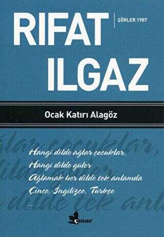 Ocak Katırı Alagöz - Şiirler 1987 - Çınar Yayınları