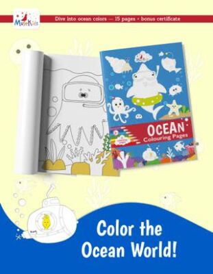 Ocean Colouring Book! - 1