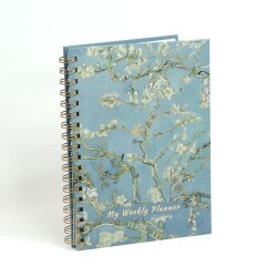 Odak Yayın Haftalık Planlayıcı Sticker Defter - Almond Blossoms - 1