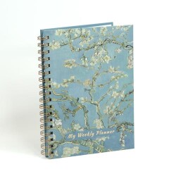Odak Yayın Haftalık Planlayıcı Sticker Defter - Almond Blossoms - Odak Yayın
