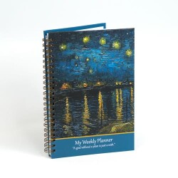 Odak Yayın Plan Defteri 14x20 - Starry Night-2 - Odak Yayın