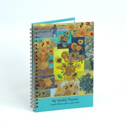 Odak Yayın Plan Defteri 14x20 - Sunflowers -2 - Odak Yayın