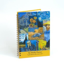 Odak Yayın Plan Defteri 14x20 - Van Gogh - Odak Yayın
