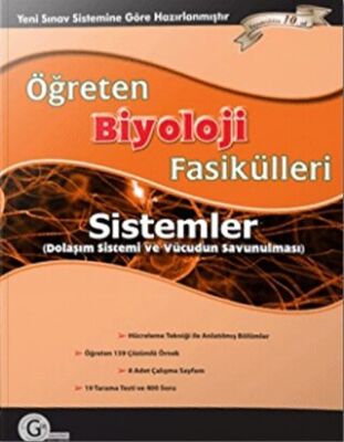 Gür Yayınları Öğreten Biyoloji Fasikülleri Sistemler Dolaşım Sistemi Konu Anlatımlı - 1