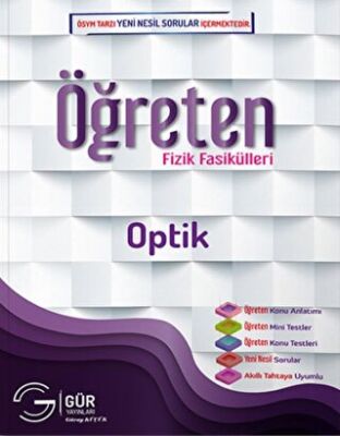 Gür Yayınları Öğreten Fizik Fasikülleri Optik - 1