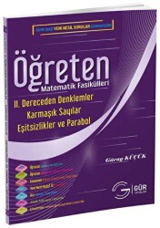 Gür Yayınları Öğreten Matematik Fasikülleri - 2. Dereceden Denklemler - Eşitsizlikler ve Fonksiyonlar Parabol Konu Anlatımlı - Gür Yayınları