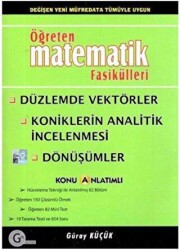 Gür Yayınları Öğreten Matematik Fasikülleri Düzlemde Vektörler Koniklerin Analitik İncelenmesi Dönüşümler Konu Anlatımlı - Gür Yayınları