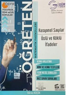 Gür Yayınları Öğreten Matematik Fasikülleri - Rasyonel Sayılar, Üslü ve Köklü Sayılar Konu Anlatımlı - 1