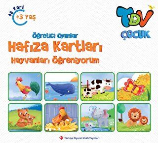 Öğretici Oyunlar Hafıza Kartları Hayvanları Öğreniyorum - 1