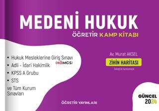 Öğretir Yayınları Öğretir Medeni Hukuk Kamp Kitabı