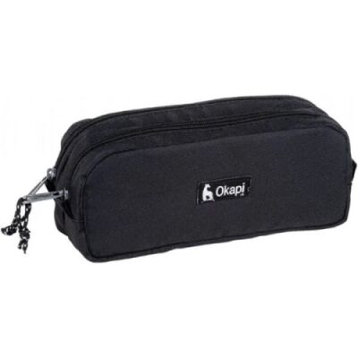 Okapi Kalem Çantası Siyah Renk Okp-108-S - 1