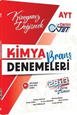 AYT Kimya 28 x 13 Branş Denemeleri - 1