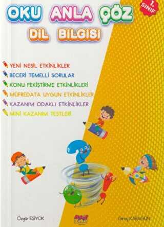 Aktif Zeka Yayınları Oku Anla Çöz Dil Bilgisi - 1. Sınıf