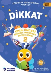 Okul Öncesi Bilişsel Beceriler Gelişim Serisi - Dikkat Curious and Genius - Curious & Genius