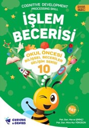 Okul Öncesi Bilişsel Beceriler Gelişim Serisi - İşlem Becerisi Curious and Genius - Curious & Genius