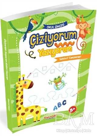 Okul Öncesi Çiziyorum Yazıyorum - Sesleri Tanıyorum - Yumurcak Yayınları