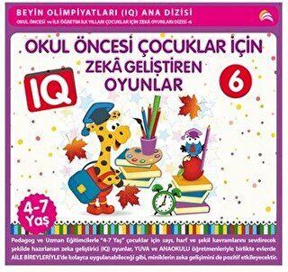 Okul Öncesi Çocuklar İçin IQ Zeka Geliştiren Oyunlar 6 kapağı