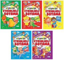 Okul Öncesi Eğitici Etkinlikli Boyama Seti - Harika Çocuk Yayınları