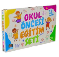 Okul Öncesi Neşeli Eğitim Seti 5 Kitap Set - Mercan Okul Yayınları