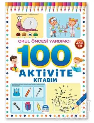 Okul Öncesi Yardımcı 4-5-6 Yaş - 100 Aktivite Kitabım - 1