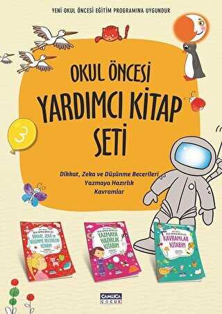 Okul Öncesi Yardımcı Kitap Seti 3 Kitap Takım - Çamlıca Çocuk Yayınları