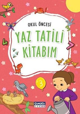 Okul Öncesi Yaz Tatili Kitabım kapağı