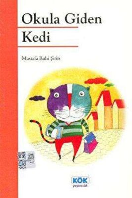Okula Giden Kedi kapağı