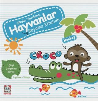 Okula Yardımcı Hayvanlar Boyama Kitabım - 1