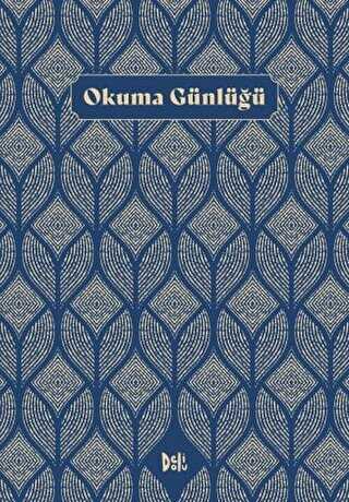 Okuma Günlüğü Motifli - Lacivert - Delidolu