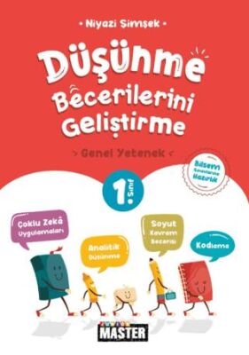 Okyanus Yayınları 1. Sınıf Junior Master Düşünme Becerilerini Geliştirme Genel Yetenek Bilsem Sınavlarına Hazırlık - 1