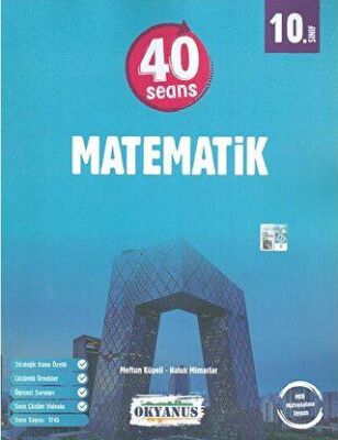 Okyanus Yayınları 10. Sınıf 40 Seansta Kolay Matematik - 1